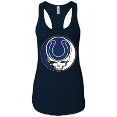 Indianapolis Colts Grateful Dead Steal Your Face Football Nfl Shirts Women Tank Top Women Tank Top - parenttees