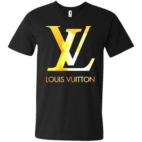 Louis Vuitton Gift T-shirt Men V-Neck T-Shirt Black / S Men V-Neck T-Shirt - parenttees