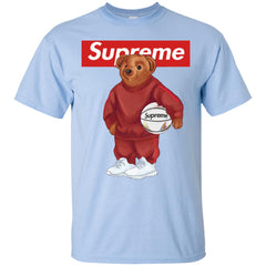 Supreme Bear Sport T-shirt Men Cotton T-Shirt Men Cotton T-Shirt - parenttees