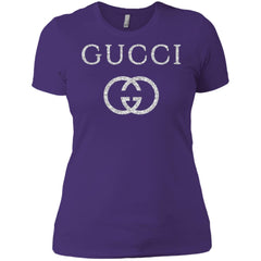 Vintage Gucci Logo Inspired Women Cotton T-Shirt Women Cotton T-Shirt - parenttees