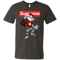 Supreme Rabbit Shirt Men V-Neck T-Shirt Men V-Neck T-Shirt - parenttees