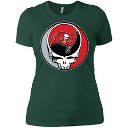 Tampa Bay Buccaneers Grateful Dead Steal Your Face Football Nfl Shirts Women Cotton T-Shirt