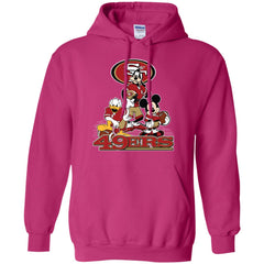 Mickey Mouse San Francisco 49ers American Football Nfl Sports Shirt Pullover Hoodie Sweatshirt Pullover Hoodie Sweatshirt - parenttees