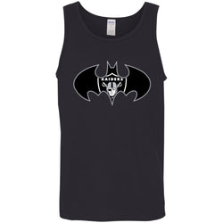 We Are The Oakland Raiders Batman Nfl Mashup Men Cotton Tank