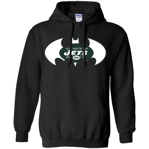 We Are The New York Jets Batman Nfl Mashup Pullover Hoodie Sweatshirt Black / S Pullover Hoodie Sweatshirt - parenttees