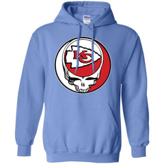 Kansas City Chiefs Grateful Dead Steal Your Face Football Nfl Shirts Pullover Hoodie Sweatshirt Pullover Hoodie Sweatshirt - parenttees