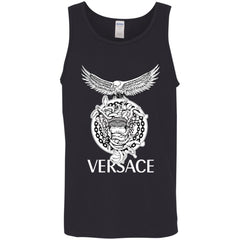 Versace Supervip Logo T-shirt Men Cotton Tank Men Cotton Tank - parenttees