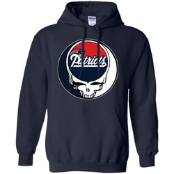 New England Patriots Grateful Dead Steal Your Face Football Nfl Shirts Pullover Hoodie Sweatshirt