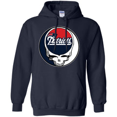 New England Patriots Grateful Dead Steal Your Face Football Nfl Shirts Pullover Hoodie Sweatshirt Pullover Hoodie Sweatshirt - parenttees