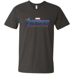 Marvel Avengers Endgame Movie Logo Graphic Men V-Neck T-Shirt Men V-Neck T-Shirt - parenttees