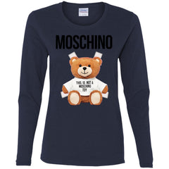 Moschino T-shirt Women Long Sleeve Shirt Women Long Sleeve Shirt - parenttees