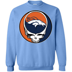 Denver Broncos Grateful Dead Steal Your Face Football Nfl Shirts Crewneck Pullover Sweatshirt Crewneck Pullover Sweatshirt - parenttees