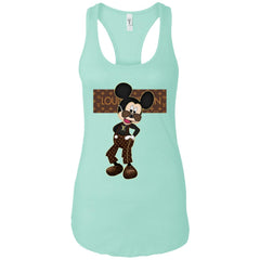 Best Louis Vuitton Mickey Fashion T-shirt Women Tank Top Women Tank Top - parenttees