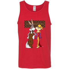 Louis Vuitton Rabbit Love Family T-shirt Men Cotton Tank Men Cotton Tank - parenttees