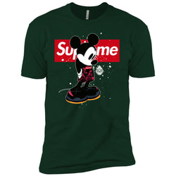 Supreme Mickey Babe Cute Love T-shirt Men Short Sleeve T-Shirt