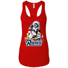 Mickey Mouse Los Angeles Rams American Football Nfl Sports Shirt Women Tank Top Women Tank Top - parenttees