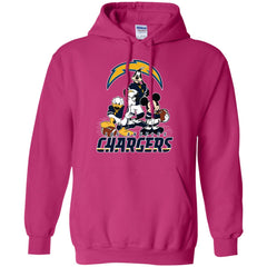 Mickey Mouse Los Angeles Chargers American Football Nfl Sports Shirt Pullover Hoodie Sweatshirt Pullover Hoodie Sweatshirt - parenttees