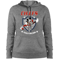 Nfl – Kansas City Chiefs Totally Awesome Mickey Mouse Super Bowl 2019 Football Women Hooded Sweatshirt Women Hooded Sweatshirt - parenttees