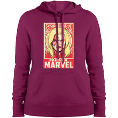 Captain Marvel Ornament Women Hooded Sweatshirt Women Hooded Sweatshirt - parenttees