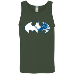 We Are The Detroit Lions Batman Nfl Mashup Men Cotton Tank Men Cotton Tank - parenttees