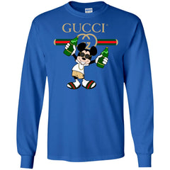 Gucci Mickey Mouse Top Trending T-shirt Men Long Sleeve Shirt Men Long Sleeve Shirt - parenttees