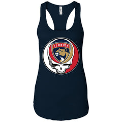 Florida Panthers Grateful Dead Steal Your Face Hockey Nhl Shirts Women Tank Top Women Tank Top - parenttees