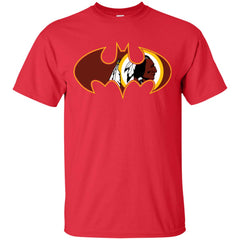 We Are The Washington Redskins Batman Nfl Mashup Men Cotton T-Shirt Men Cotton T-Shirt - parenttees