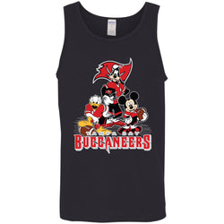 Mickey Mouse Tampa Bay Buccaneers American Football Nfl Sports Shirt Men Cotton Tank