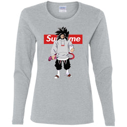 Supreme Dragon Ball Goku Best T-shirt Women Long Sleeve Shirt