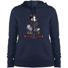 Gucci Mickey Kitty beauty T-shirt Women Hooded Sweatshirt Sweatshirts - parenttees