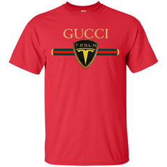 Gucci Tesla T-shirt Men Cotton T-Shirt Men Cotton T-Shirt - parenttees