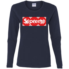 Louis Vuitton Box Supreme T-shirt Women Long Sleeve Shirt Women Long Sleeve Shirt - parenttees