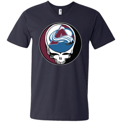 Colorado Avalanche Jersey Men Small Red Blue White Grateful Dead Steal Your  Face