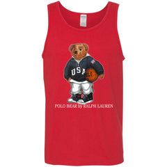 Polo Bear Ralph Lauren Shirt Men Cotton Tank Men Cotton Tank - parenttees