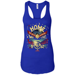 Captain Marvel Home Is What We Fight For Women Tank Top Women Tank Top - parenttees