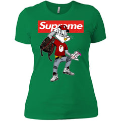 Supreme Rabbit Shirt Women Cotton T-Shirt Women Cotton T-Shirt - parenttees