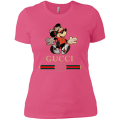 Gucci Mickey Fashion Stylelist Music T-shirt Women Cotton T-Shirt Women Cotton T-Shirt - parenttees