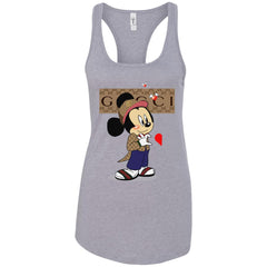 Couple Gucci Mickey Tshirt Valentine's Day Women Tank Top Women Tank Top - parenttees