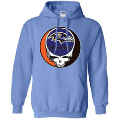 Baltimore Ravens Grateful Dead Steal Your Face Football Nfl Shirts Pullover Hoodie Sweatshirt Pullover Hoodie Sweatshirt - parenttees