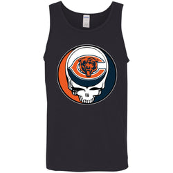 Chicago Bears Grateful Dead Steal Your Face Football Nfl Shirts Men Cotton Tank