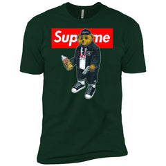 Supreme Bear Guns T-shirt Men Short Sleeve T-Shirt Men Short Sleeve T-Shirt - parenttees