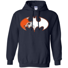 We Are The Cleveland Browns Batman Nfl Mashup Pullover Hoodie Sweatshirt Pullover Hoodie Sweatshirt - parenttees