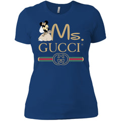 Ms Minnie Gucci Couple Disney Shirt Valentine's Day T-shirt Women Cotton T-Shirt Women Cotton T-Shirt - parenttees