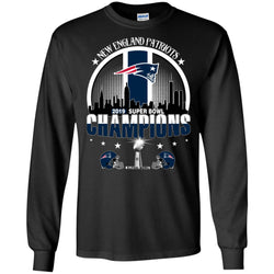 Nfl – New England Patriots 2019 Super Bowl Champions Football Men Long Sleeve Shirt