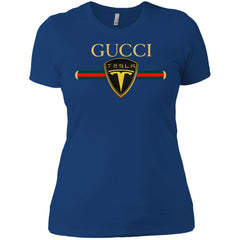 Gucci Tesla T-shirt Women Cotton T-Shirt Women Cotton T-Shirt - parenttees