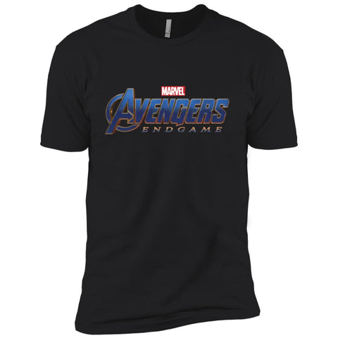 Marvel Avengers Endgame Movie Logo Graphic Men Short Sleeve T-Shirt Black / X-Small Men Short Sleeve T-Shirt - parenttees