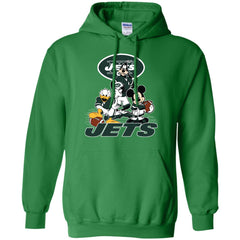 Mickey Mouse New York Jets American Football Nfl Sports Shirt Pullover Hoodie Sweatshirt Pullover Hoodie Sweatshirt - parenttees