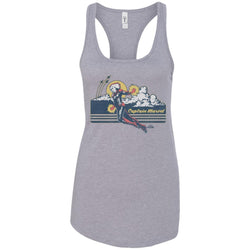 Marvel Captain Marvel Flight Clouds Vintage Women Tank Top