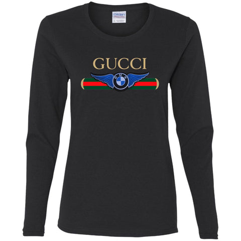 Gucci Bmw T-shirt Women Long Sleeve Shirt Black / S Women Long Sleeve Shirt - parenttees