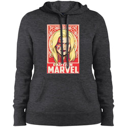 Captain Marvel Ornament Women Hooded Sweatshirt